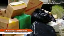 Carga de cigarros paraguaios apreendida