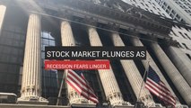 Stock Market Plunges As Recession Fears Linger
