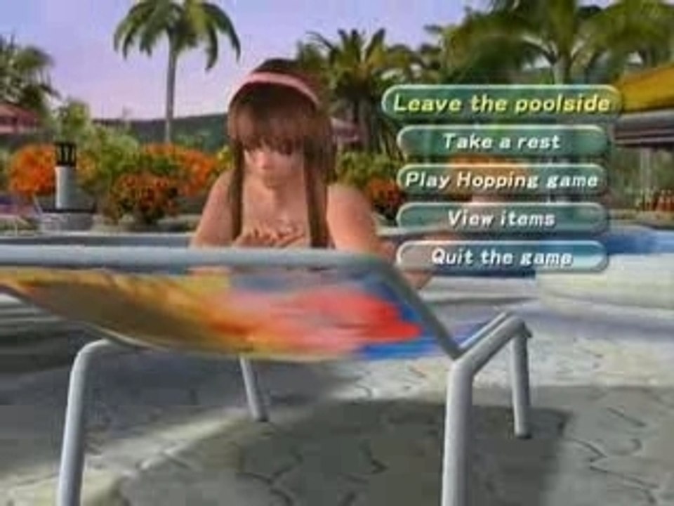 Dead Or Alive Xtreme Beach Volleyball - Hitomi Sunbathe
