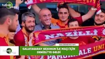 Galatasaray sezonun ilk maçı için Denizli'ye geldi