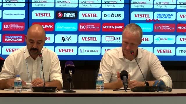 Sparta Prag Teknik Direktörü Jilek'in basın toplantısındaki açıklamaları