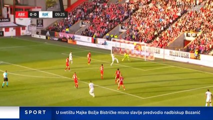 Aberdeen - Rijeka 0-2, Izvješće, 15.08.2019. HD