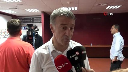 Ahmet Ağaoğlu: "Trabzonspor'un hedefi her zaman zirvedir"