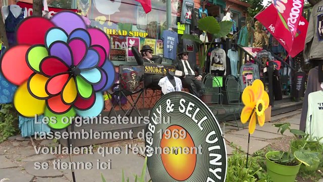 Bienvenue à Woodstock, la ville qui a donné son nom au festival mythique