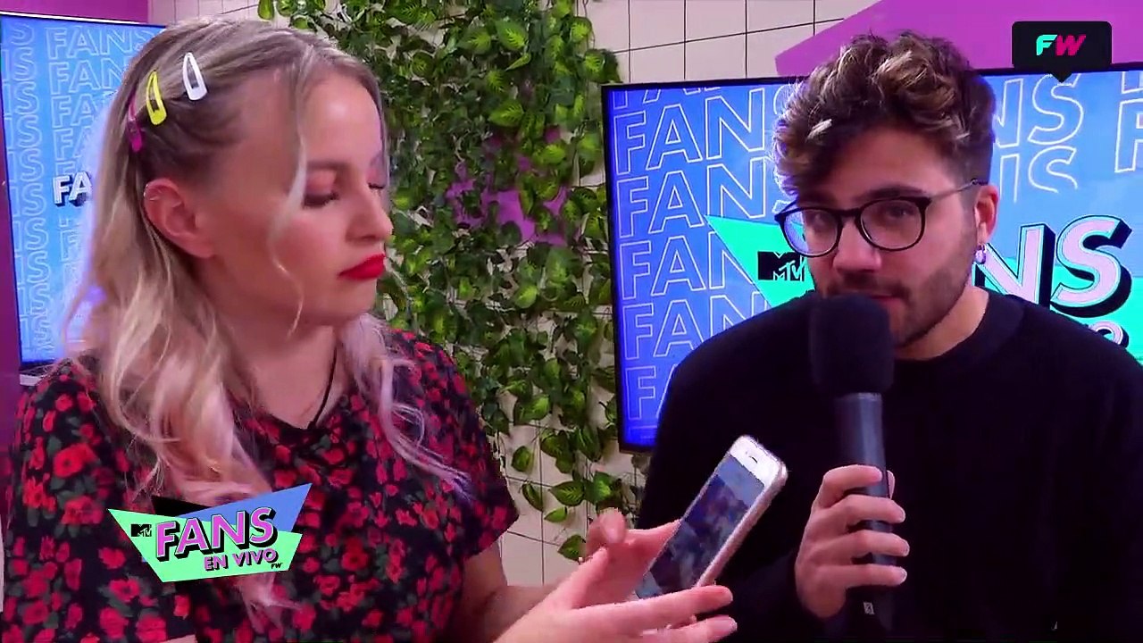 Benja Amadeo en MTV Fans en Vivo