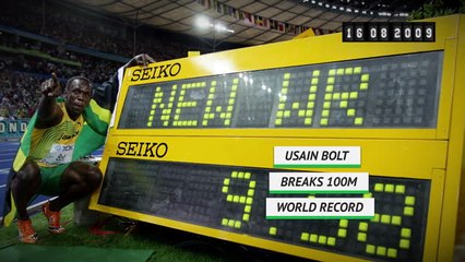 On This Day - Bolt breaks 100m world record
