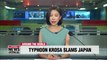 Typhoon Krosa kills one, injures more than 30 in western Japan