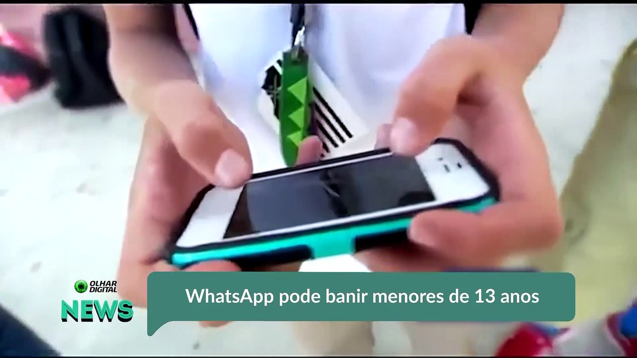 WhatsApp pode banir menores de 13 anos