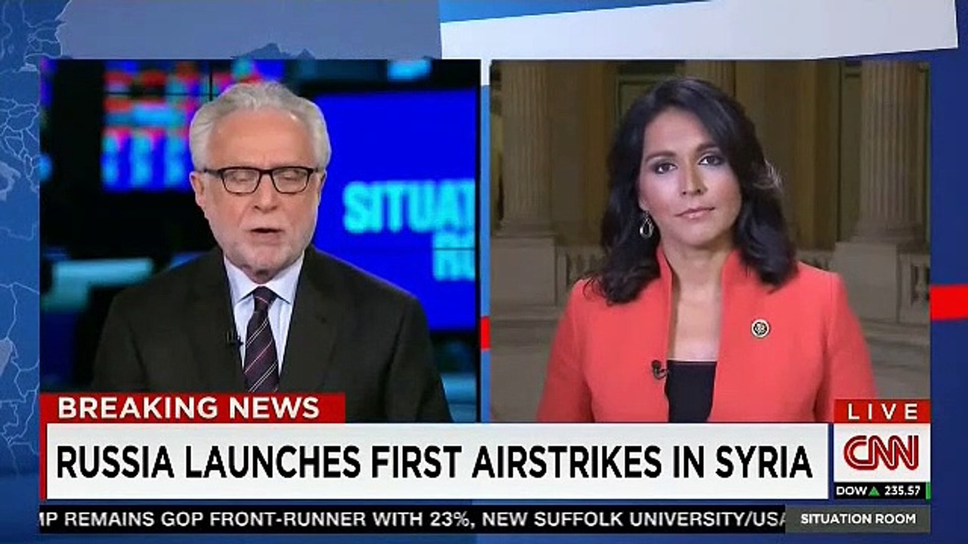 Tulsi Gabbard Interview On Cnn S The Situation Room W Wolf
