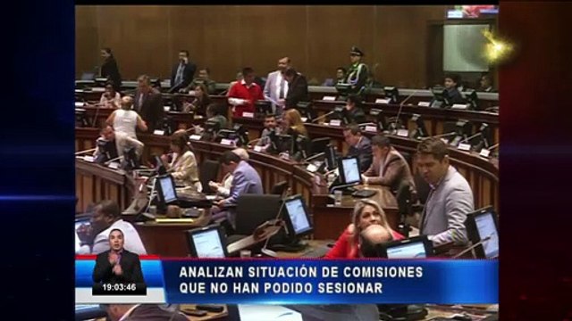 Asamblea irá a receso legislativo sin solucionar conflictos de comisiones