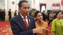 Momen ketika Jokowi dan Iriana Beri Selamat dan Tanyakan Provinsi Para Paskibraka