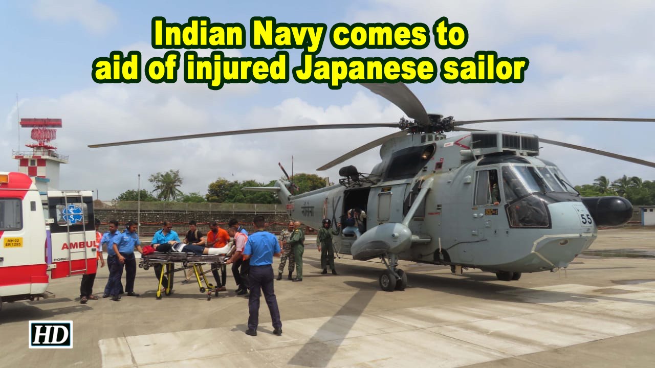Indian Navy comes to aid of injured Japanese sailor