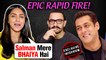 Mrunal Thakur Wants Salman As Her Brother, Kills Aamir Khan | Rapid Fire | Batla House | EXCLUSIVE
