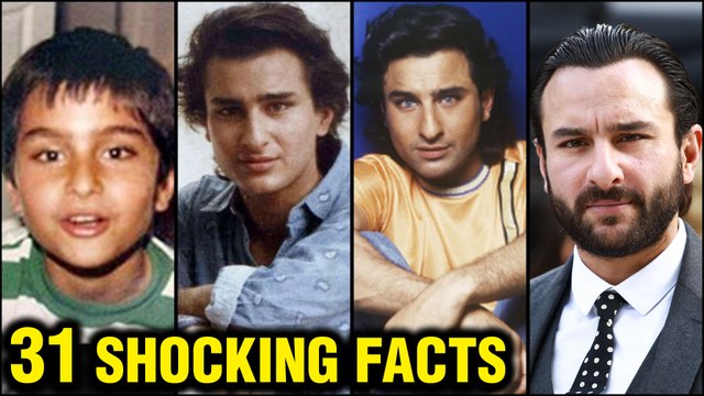 Saif Ali Khan 31 SHOCKING And UNKNOWN Facts | First Marriage, DIVORCE | Kareena - Taimur - Sara
