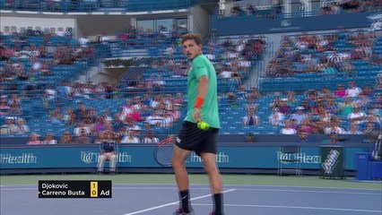 Djokovic eases into Cincinnati quarters