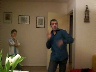 Rudy Doudou en plein délire!! Il craque