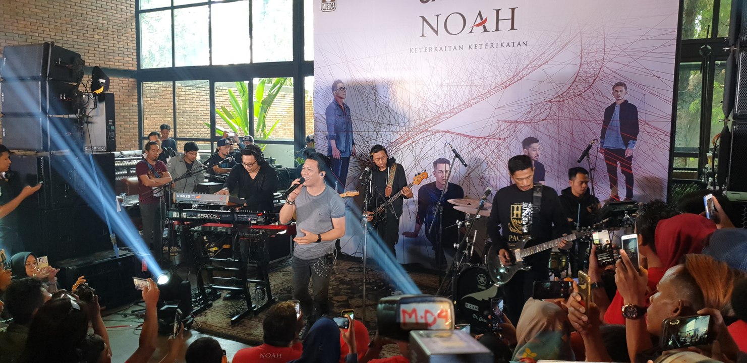 Noah Cerita Di Balik Album ‘Keterkaitan Keterikatan’ Saat Acara Media Gathering