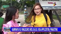 Kampanya vs panloloko ukol sa US visa application, pinaigting