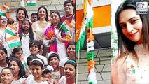 Divyanka Tripathi Celebrates Independence Day At Orphanage
