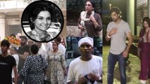 Vidya Sinha Last Rite: Mohit Malik, Sunil Pal & other celebs attended her funeral | FilmiBeat