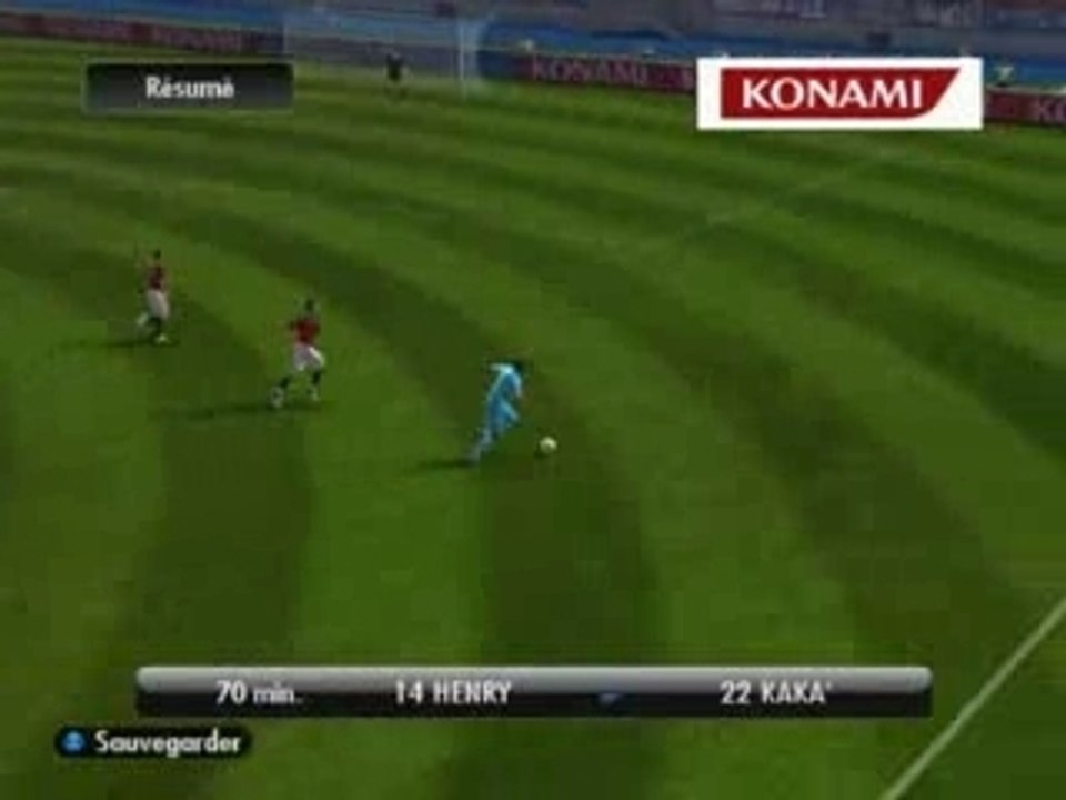 PES Ligue 2008 - League A - Milan AC/FC Barcelone