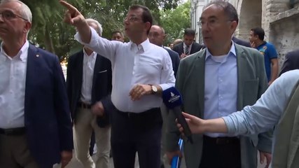 İmamoğlu: 'Amacımız meydanı turizme kazandırmak'