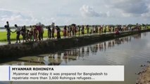 Myanmar says it is ready for repatriation of over 3,600 Rohingya refugees