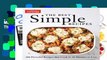 [BEST SELLING]  The Best Simple Recipes: More Than 200 Flavorful, Foolproof Recipes That Cook in