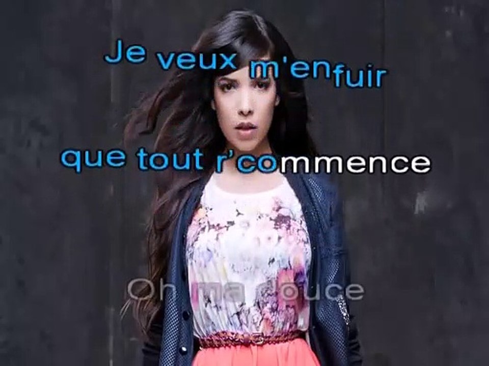 "DERNIERE DANSE"INDILA  KARAOKE