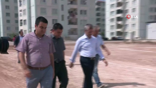 Başkan Tahmazoğlu, park çalışmalarını inceledi