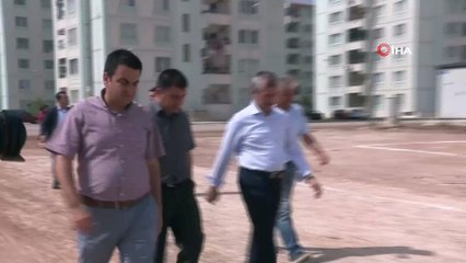 Başkan Tahmazoğlu, park çalışmalarını inceledi