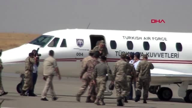 Şanlıurfa Bakan Akar ve kuvvet komutanları, Şanlıurfa'da-2