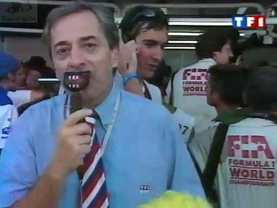 Marc Minari: "Le gros con de service. Il est champion du monde et il n'est pas content. Connard va!"