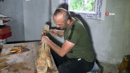 İnşaat işçiliğinden oyma ağaç ustalığına