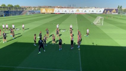 Eden Hazard à l'entraînement avec le Real Madrid (1)