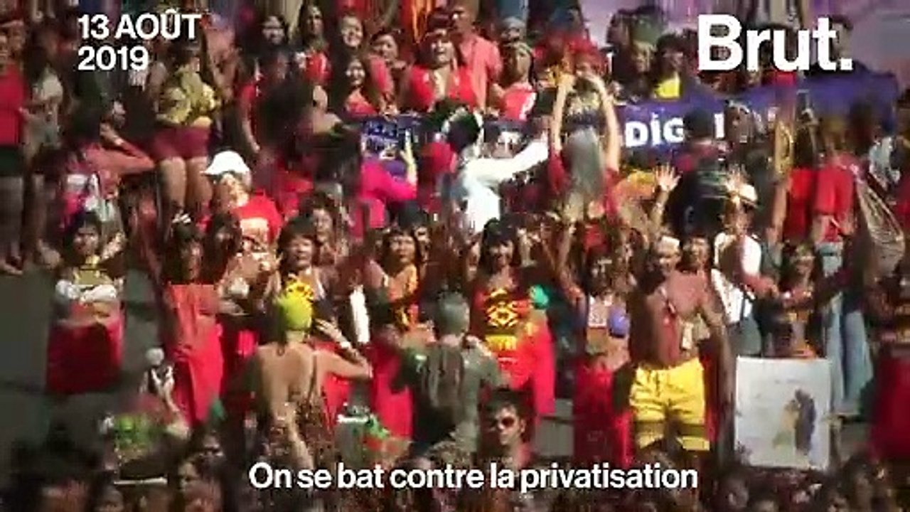 Au Brésil, des femmes indigènes protestent pour défendre leurs terres et leurs droits