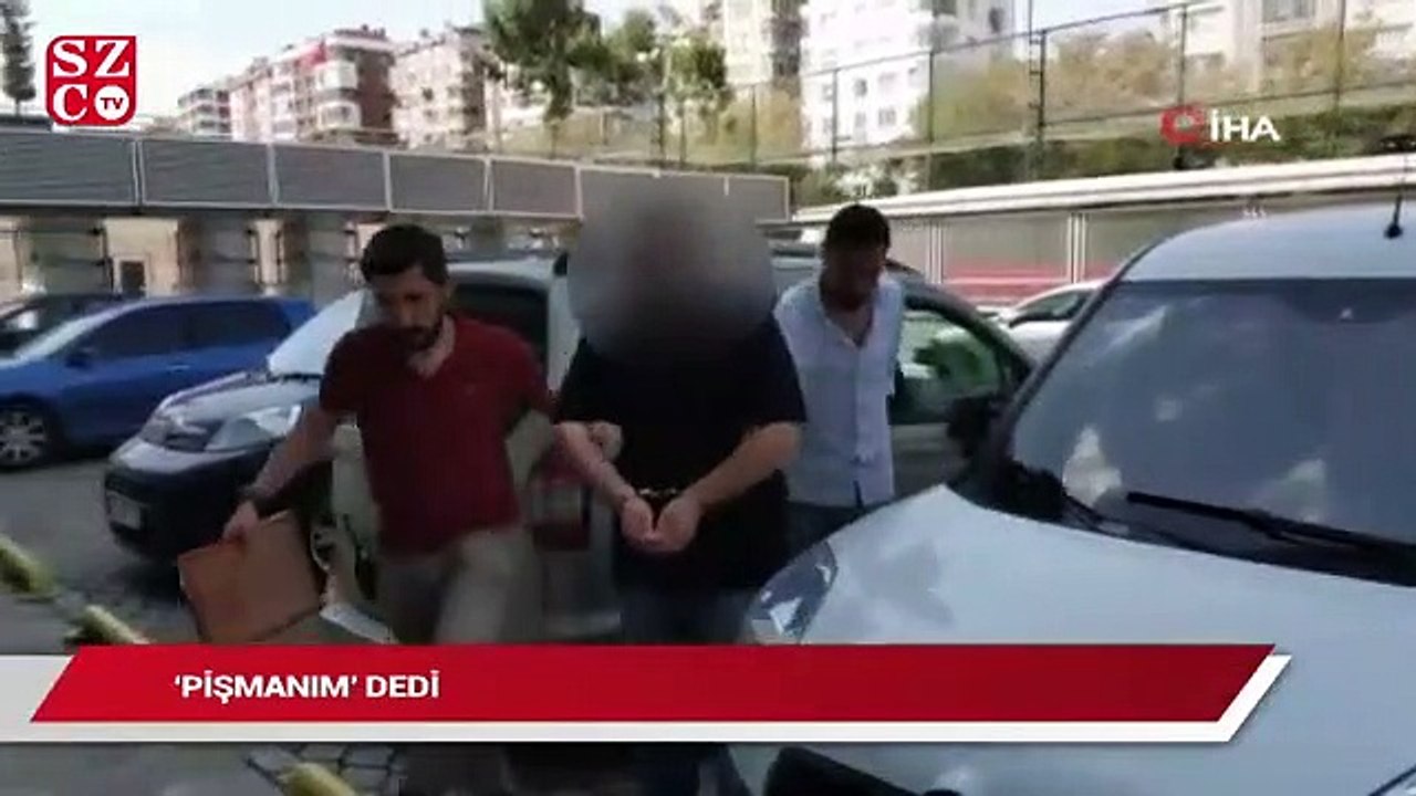 Babasının boğazına bıçak dayayarak para isteyen oğlu, gözaltına alındı