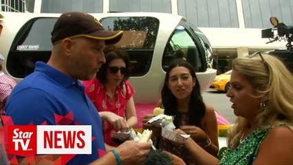 New York's hot dog ice cream is 'not as bad as you'd imagine'