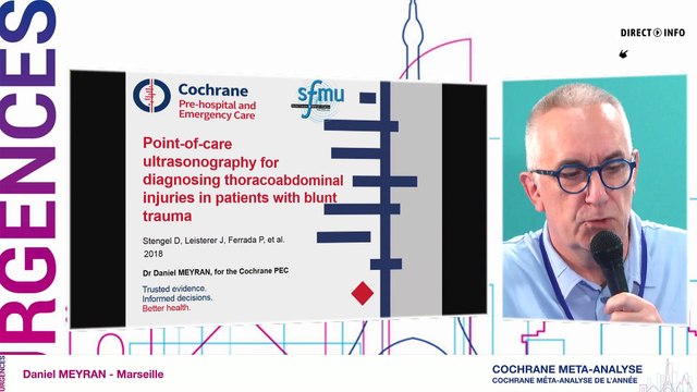 Point-of-care ultrasonography for diagnosingthoracoabdominal injuries in patients with blunt trauma