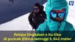 Pelajar wanita termuda tawan puncak Gunung Elbrus