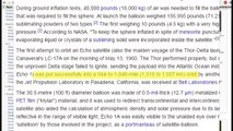 Nasa No vacuum in space , balloons can go up to 1000 miles , Project Echo_2019 07 24_06 43 27_1_330