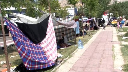 Van'daki göçmenler otogarı mesken tuttu