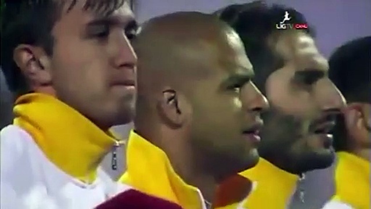 Felipe Melo İstiklal Marşı'nı söylemişti