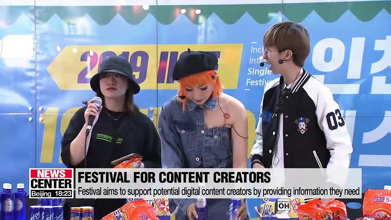 Content creators and fans gather at Incheon International Single-Media Festival