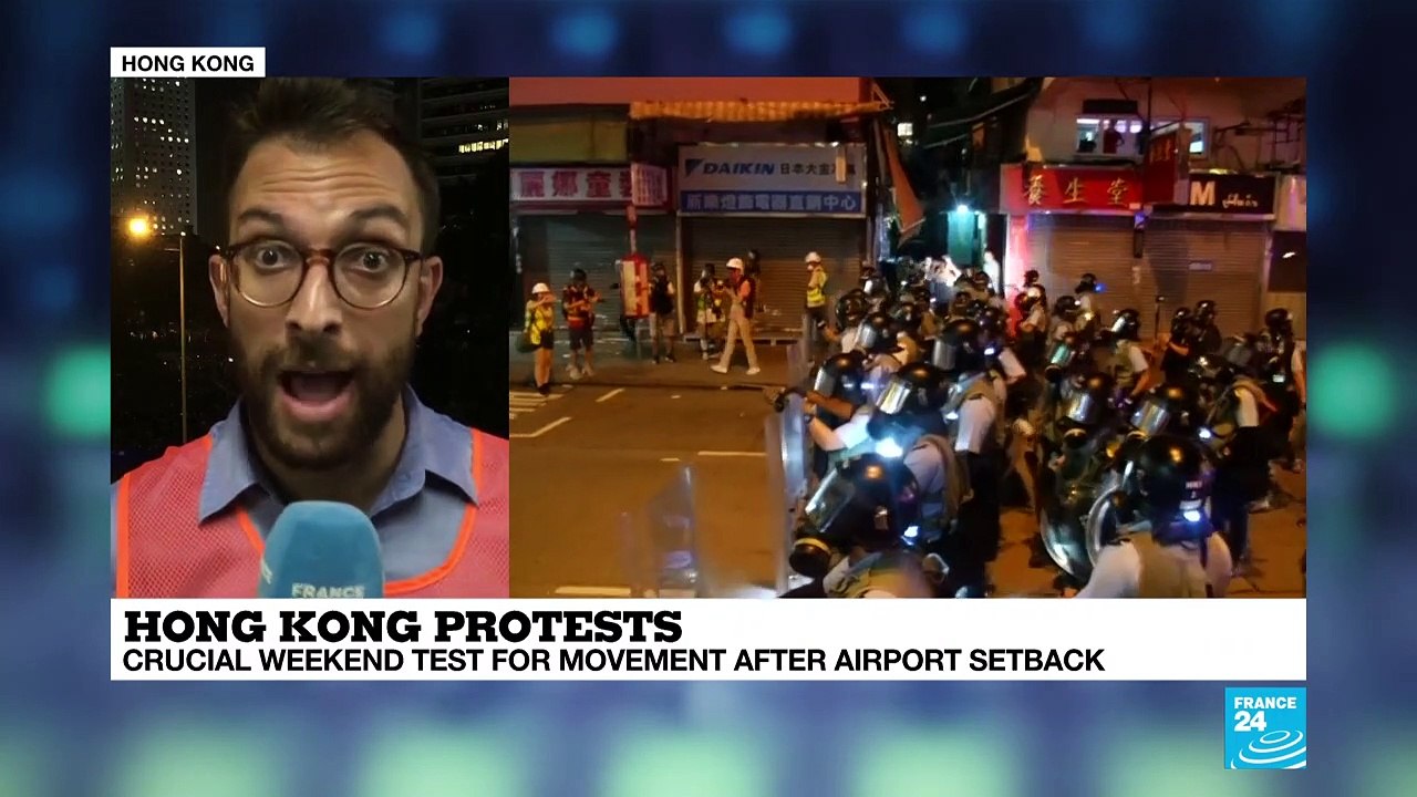 Hong Kong: Protesters "don't feel like there's...