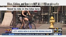 Tempe passes safety ordinances for e-scooter safety