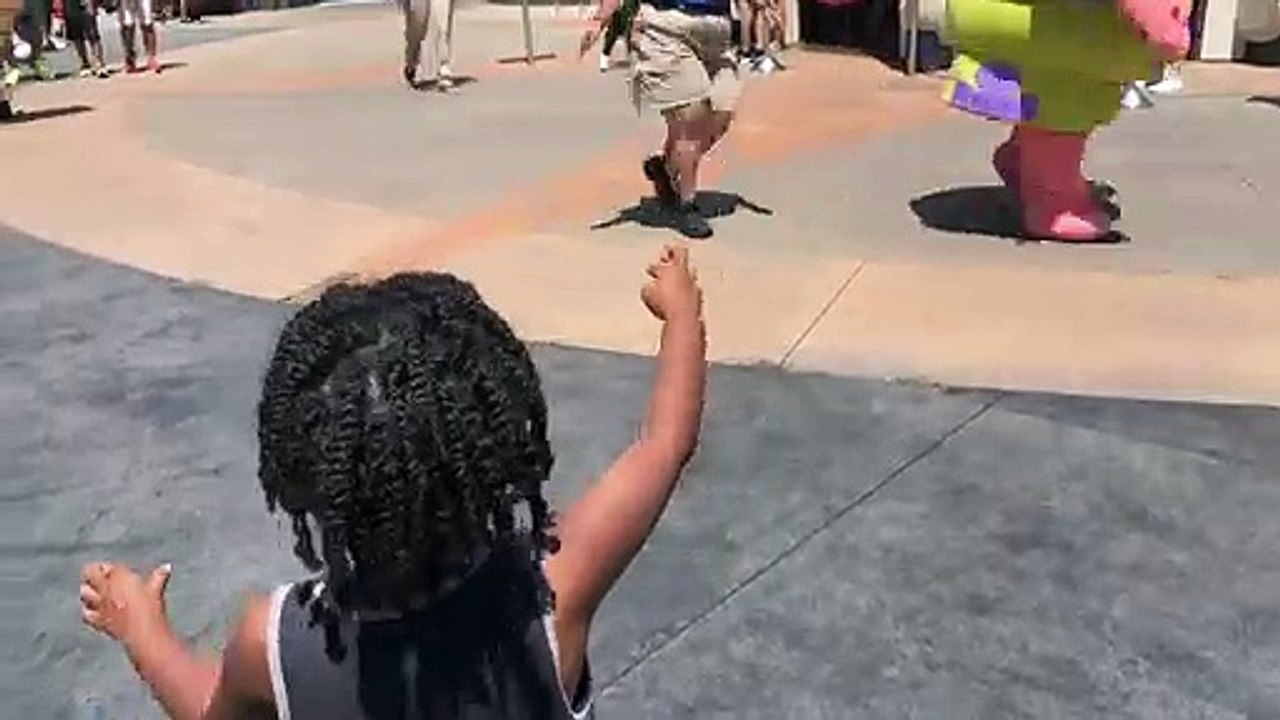 Spongebob Skips Son and Hugs Dad