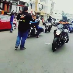 Ces Bikers font une tournée dans tout Abidjan. Admirez !