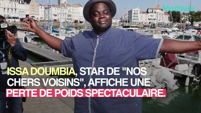 L’acteur Issa Doumbia a encore perdu énormément de poids cet été