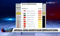 Airvisual: Udara Jakarta Paling Berpolusi di Dunia